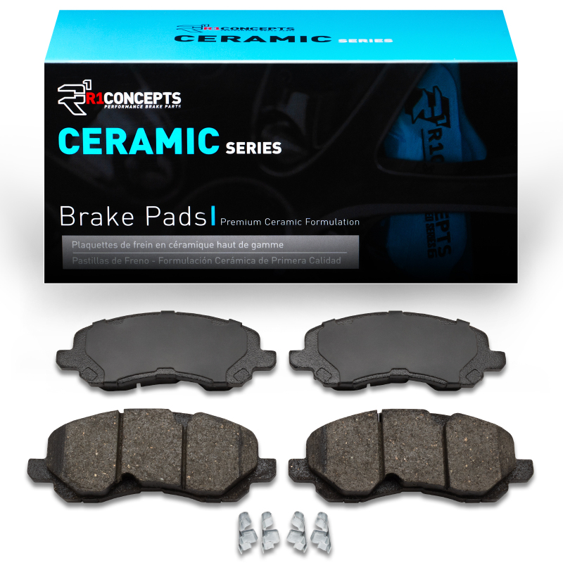 Jeep Patriot Brake Pads - Front - R1 Concepts - Ceramic - `16-`17